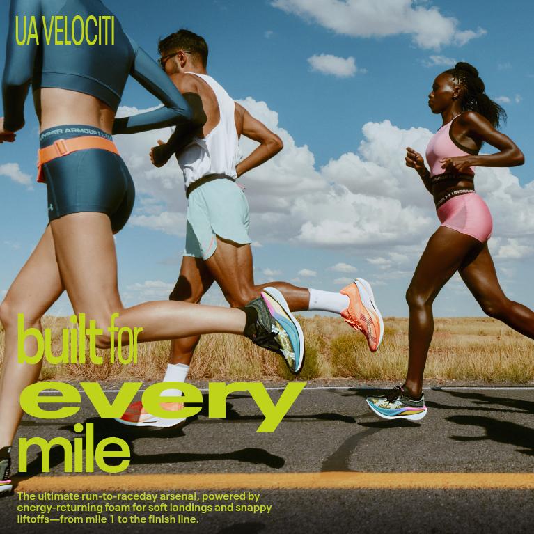 UA Velociti built for every mile